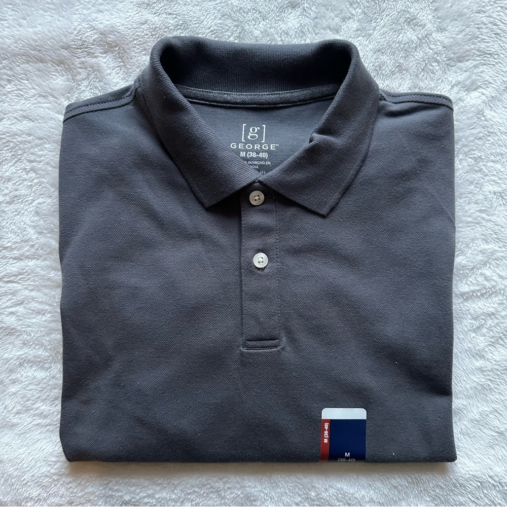 NWT George Piqué Polo